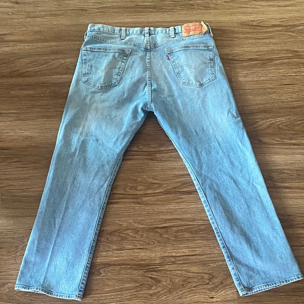 Levi’s 501 light Blue Men's Jeans.size 38X30 lightwash. Button fly